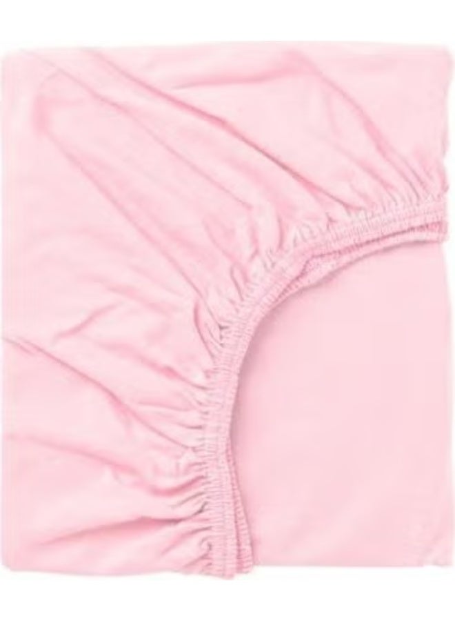 Cotenconcept 4 Pieces 40 x 80 + 10 cm Mother's Side Elastic Combed Fabric Baby Sheet - Image 5